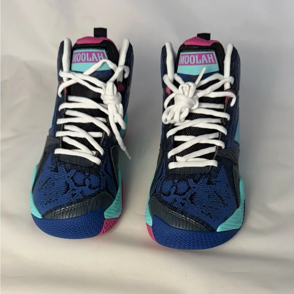 Youth girls mid basketball sneakers